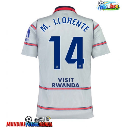 Camiseta Atletico Madrid Marcos Llorente #14 Tercera Equipación Replica 2026-27 mangas cortas